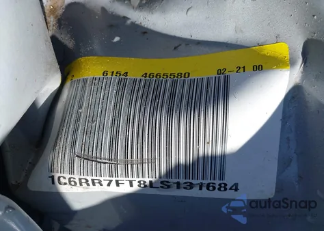 2020 Ram 1500 Classic Tradesman 4X4 6'4 Box from USA, damaged, VIN 1C6RR7FT8LS131684